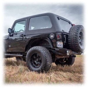 Jeep Wrangler JK Hardtop - TURN Offroad - Fastback 2-Piece - White - `07-`18